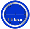 1 Hour on Average